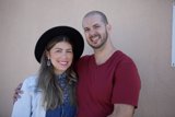 Smiling Couple in Cowboy Hats