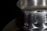 Shimmering Aluminium Pot with Lid