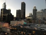 Nighttime View from a Rooftop