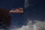 Stars and Stripes on a Cloudy Day