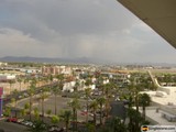 Cityscape from the Hotel Room