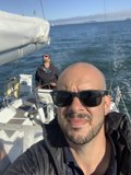 Selfie on the Sailboat