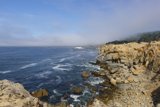 Promontory covered in Coastal Fog
