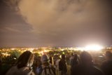 Nighttime Hilltop Gathering
