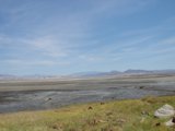 Majestic View of Salt Flats and Mountains