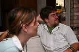 Casual Indoor Conversation Between Two Young Adults