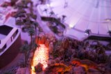 Primordial Encounter - Disney Museum Display