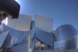 Urban Metropolis with Large Metal Structure
