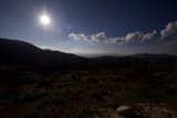 Majestic View of the Sunlit Angeles Crest Mountains