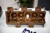 Metallic Block with Four Holes