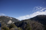 Yosemite Valley Vista with Snow-Capped Peaks