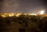 Fireworks light up the Santa Fe sky