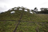 Green Roof with Circular Holes
