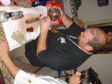 Black Shirt and Beer