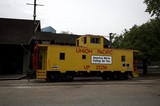 Union Pacific Caboose at Sacramento Train Museum