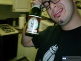 Dave B enjoying a refreshing beer