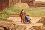 Two Men on a Walkway in Altadena