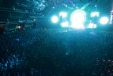 Rocking out under the lights