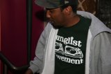 Grey Hoodie with T-Shirt and Baseball Cap