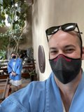 Masked Man in a Mysterious Room