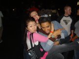 Embrace in the Urban Nightlife