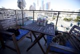 Cityscape Balcony Retreat