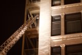 Brave Firefighter Climbs High