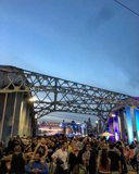Under the Bridge at Dusk
