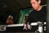 Party DJ Entertains Crowd With His Set