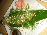 A Meal of Greens and Vermicelli