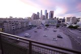 City Skyline Parking Lot
