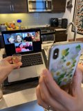 Maria's Multitasking Setup