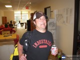 Man Enjoying a Cold Beer