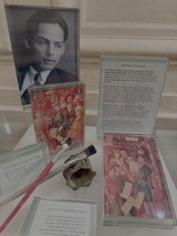 Museum Display of Artist Antonio Sotomayor's Work