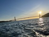 A Golden Sunset at the Golden Gate Bridge