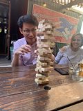Tower of Blocks at the Table