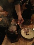 Tableside Smoked Fish Preparation