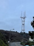 Golden Gate Bridge Against a Blue Sky
