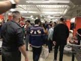 Gathering at LAX airport