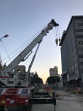 Construction Crane in Action