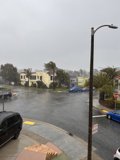 A Busy Street in the Rain