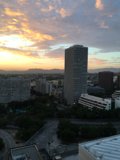 Urban Metropolis at Sunset