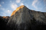 El Capitan Glowing at Sunset, Yosemite National Park