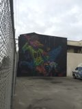 Mural of a Man on a Building in Los Angeles