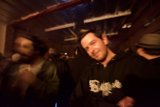 Blurry Nightlife Portrait in a Pub