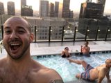 Soaking up the Cityscape