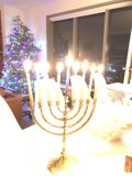 Celebration of Hanukkah and Christmas