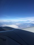 A Wing in the Vast Azure Sky