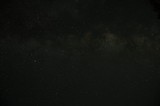 Milky Way Arches Over Lassen Volcanic Night Sky