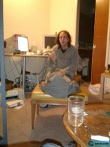 Portrait of a Man in a Living Room